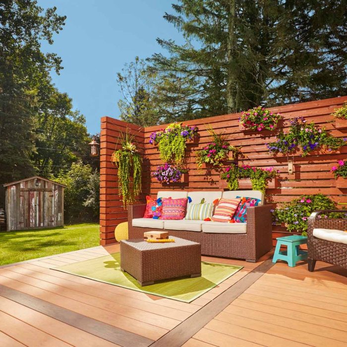 Decor ideas for deck