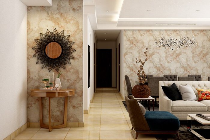 Foyer wall decor ideas